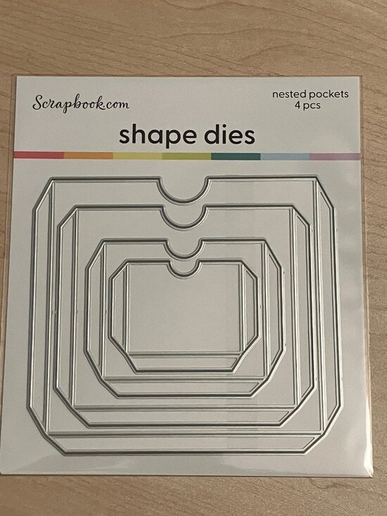 Scrapbook.com Other - Scrapbook.com Nested Pockets Dies